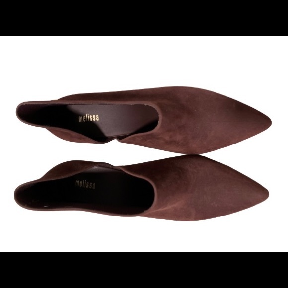 MELISSA Covered Open Ankle Bootie Sz 10 EUC - Picture 10 of 13